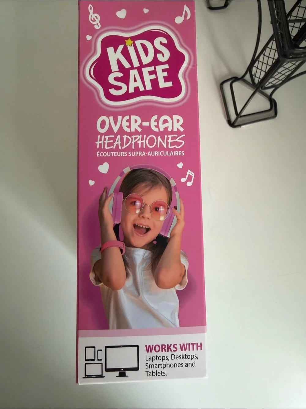 Rebellion Kids Pink Unicorn Over-Ear Headphones